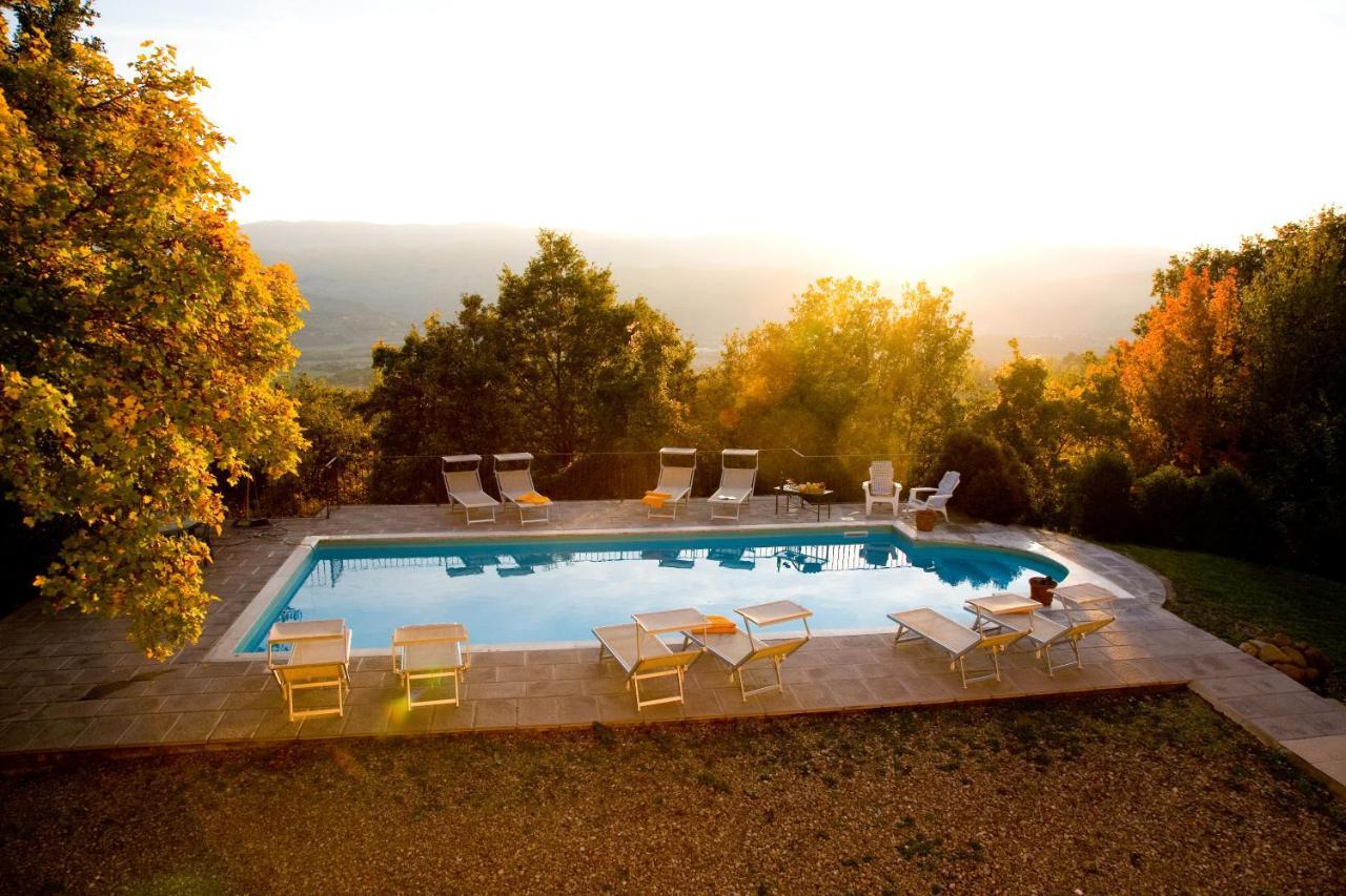 Villa Le Balze Tuscany, Private Pool, Property Fenced, Pet Allowed. Poppi Exterior photo