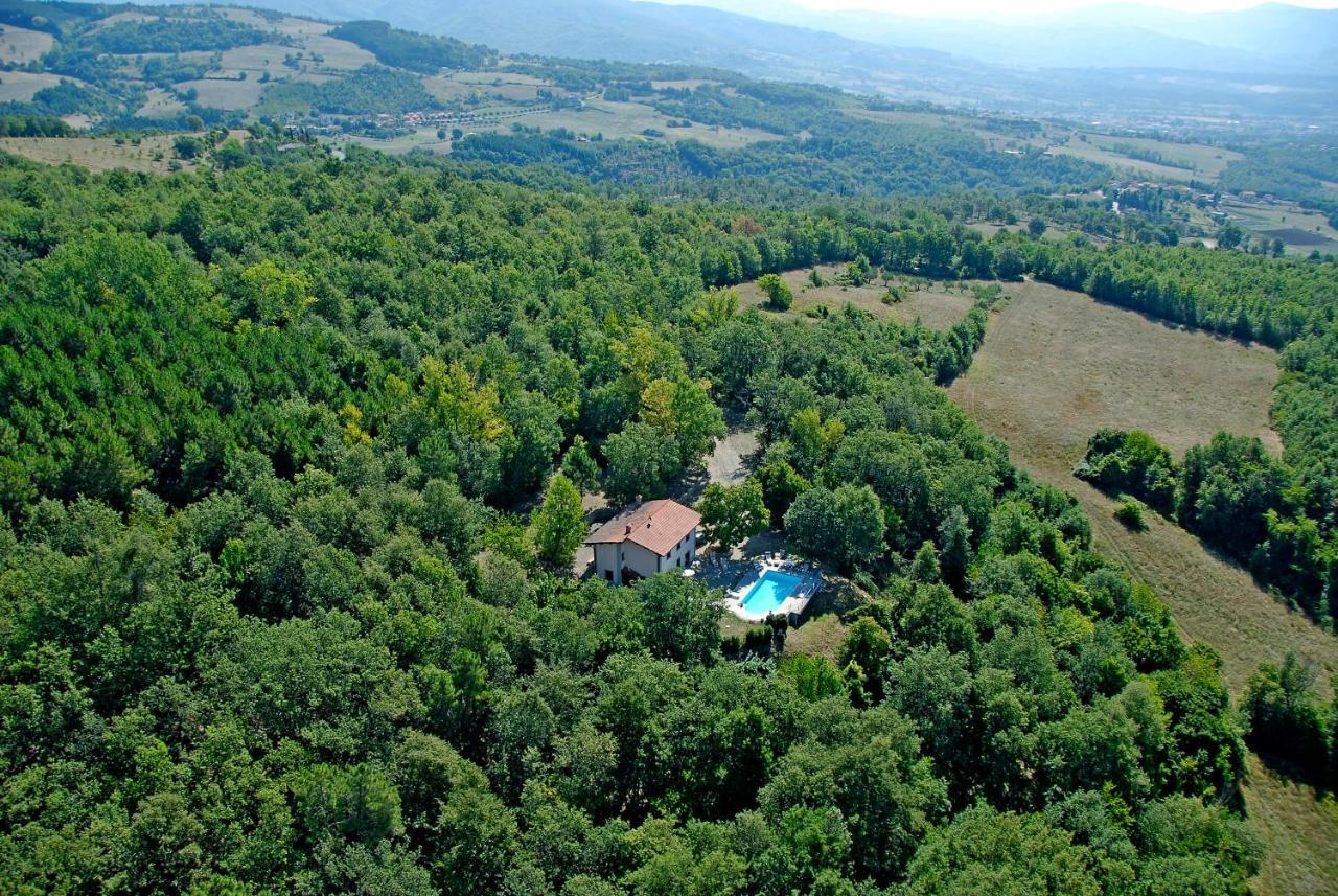 Villa Le Balze Tuscany, Private Pool, Property Fenced, Pet Allowed. Poppi Exterior photo